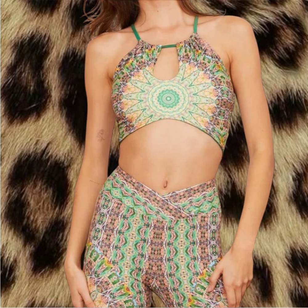WOLVEN Fauna Green Mandala Set